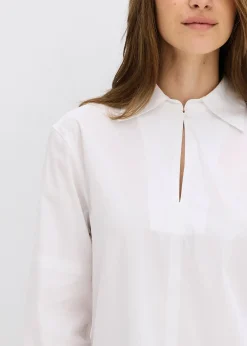 Blouse oversize à manches volumineuses