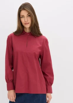 Blouse oversize à manches volumineuses