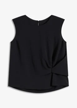 Blouse sans manches nouée sur le côté