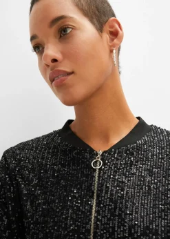 Blouson à sequins
