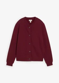 Blouson boutonné en molleton