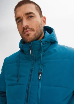 Blouson d’hiver matelassé à capuche