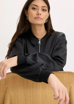 Blouson en satin