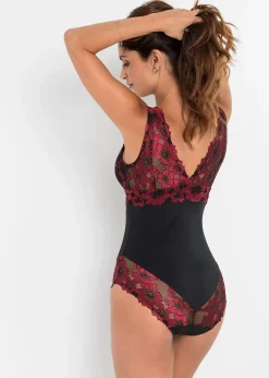 Body sans armatures à dentelle florale
