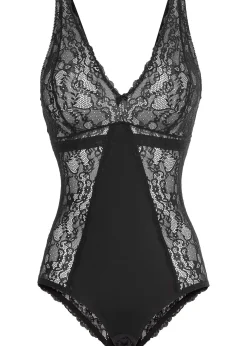 Body sans armatures avec dentelle