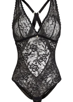 Body sans armatures en dentelle