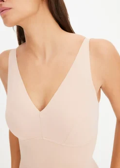 Body sculptant sans coutures ni armatures, maintien modéré