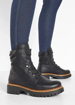 Boots à lacets Rieker fourrées et confortables