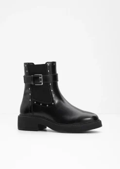 Boots biker avec boucle