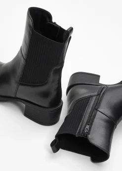 Boots en cuir