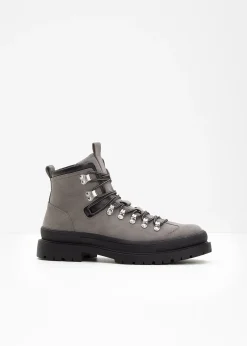 Boots fourrées à lacets