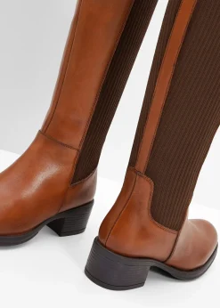 Bottes en cuir