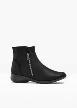 Bottines à fermeture zippée