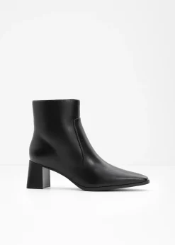 Bottines à talon carré