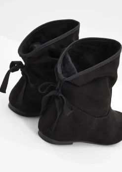 Bottines avec nœud