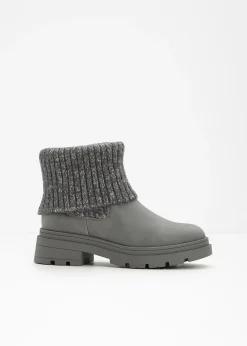 Bottines Chelsea à empiècement maille