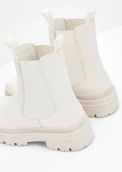 Bottines Chelsea à semelle crantée