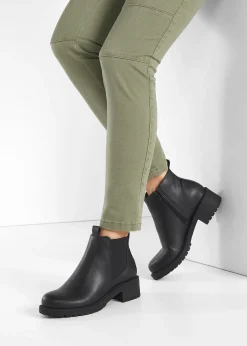 Bottines Chelsea à semelle crantée