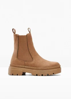 Bottines Chelsea à semelle crantée