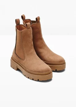 Bottines Chelsea à semelle crantée