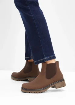 Bottines Chelsea à semelle crantée