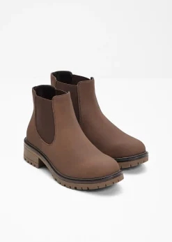 Bottines Chelsea à semelle crantée