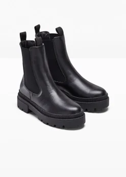 Bottines Chelsea à semelle crantée