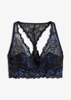 Brassière avec fil brillant