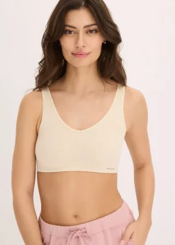 Brassière côtelée sans couture Feel Comfort
