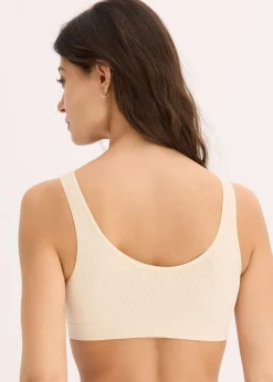 Brassière côtelée sans couture Feel Comfort