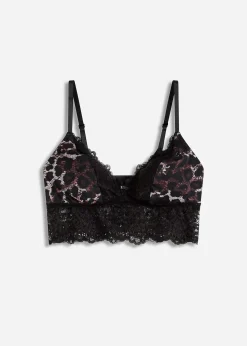 Brassière triangle avec dentelle
