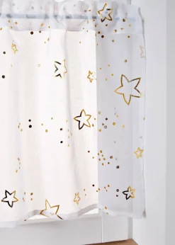 Brise-bise à imprimé étoiles brillant
