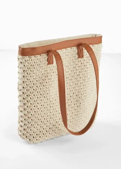 Cabas en macramé