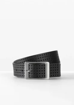 Ceinture en cuir à motif ajouré