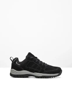 Chaussures de randonnée en cuir velours