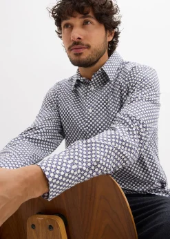 Chemise business 100% coton, moderne