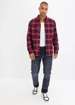 Chemise en flanelle avec doublure polaire