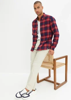 Chemise en flanelle avec doublure polaire