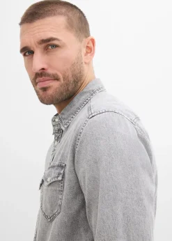 Chemise en jean 100% coton