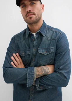 Chemise en jean 100% coton