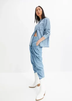 Chemise en jean oversize