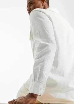 Chemise en lin majoritaire