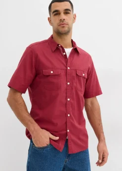 Chemise manches courtes 100% coton