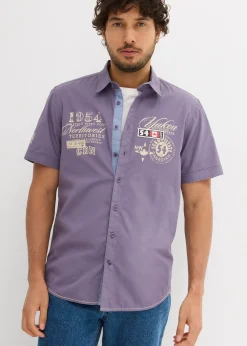 Chemise manches courtes à imprimé