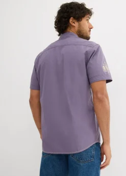 Chemise manches courtes à imprimé