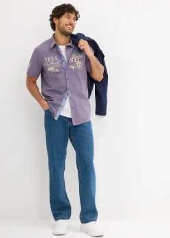 Chemise manches courtes à imprimé