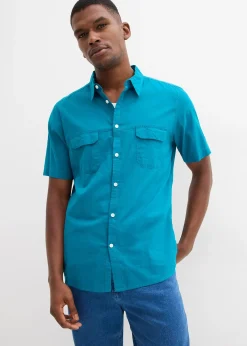 Chemise manches courtes 100% coton