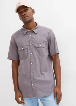 Chemise manches courtes 100% coton