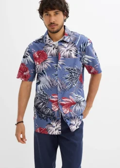 Chemise manches courtes 100% coton