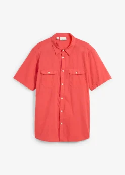 Chemise manches courtes 100% coton